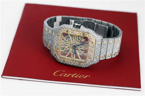 two tone watch cartier|cartier santos chrono24.